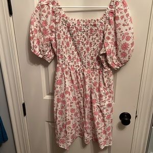 Smocked Midi dress
